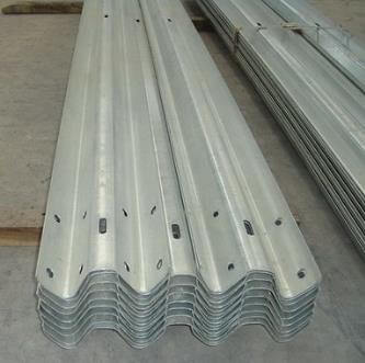 w beam guardrail in factory